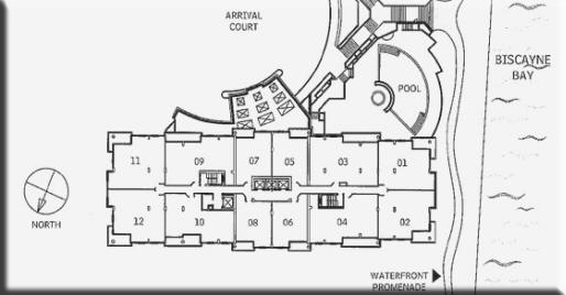 Courts Brickell Key Condo Floor Plans